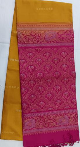 SOFT SILK SAREE WITH BLOUSE